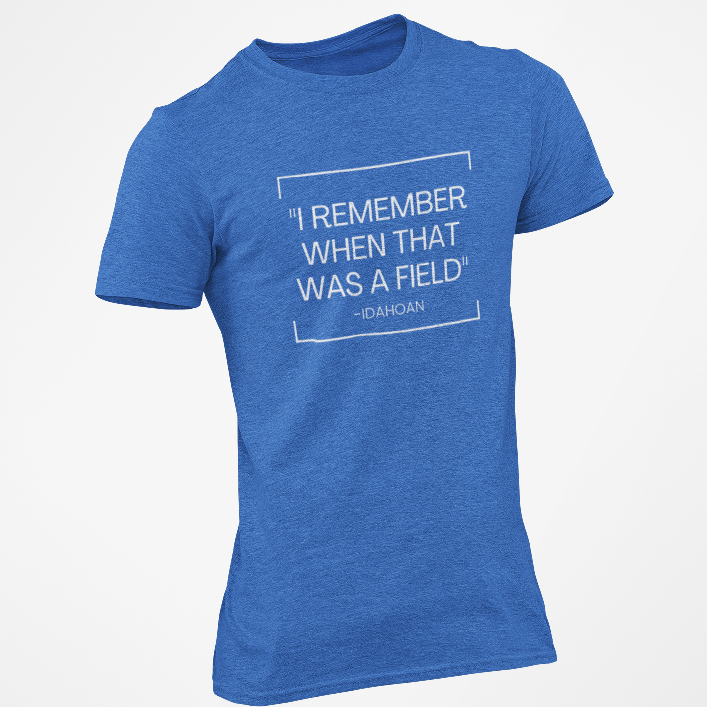 208 Supply Co Tees XS / Heather True Royal I Remember When Unisex Tee