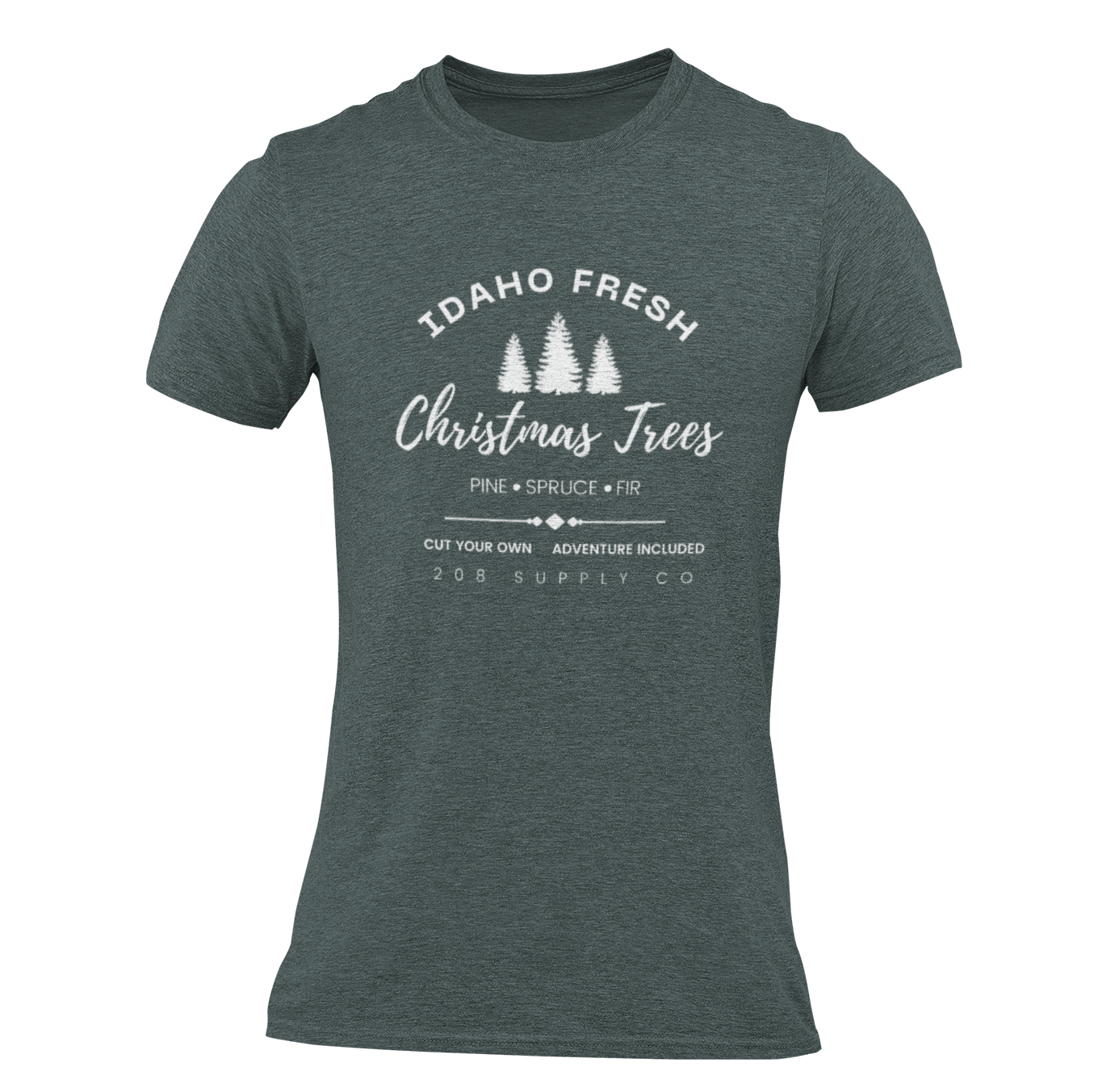 208 Supply Co Tees Small / Heather Forest Idaho Fresh Unisex Tee