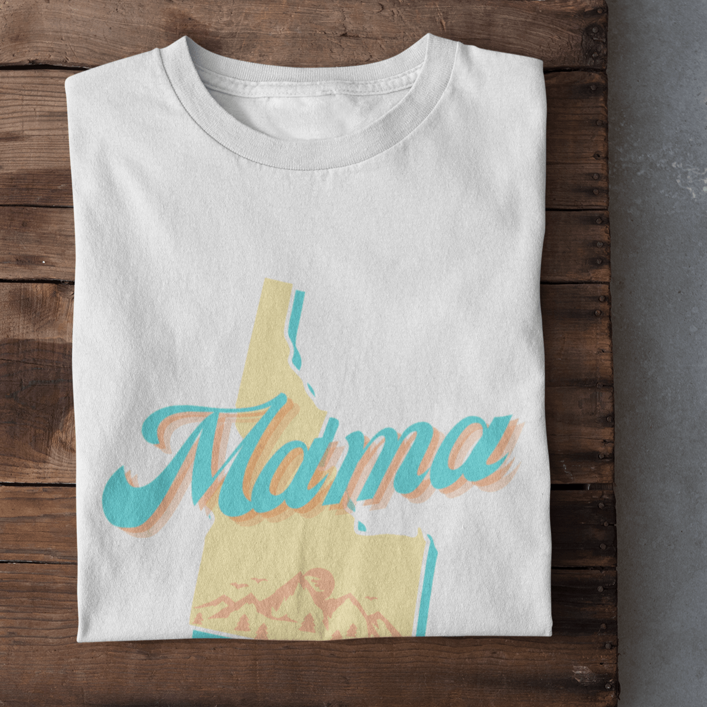 208 Supply Co Tees Small / White Idaho Mama Unisex Tee