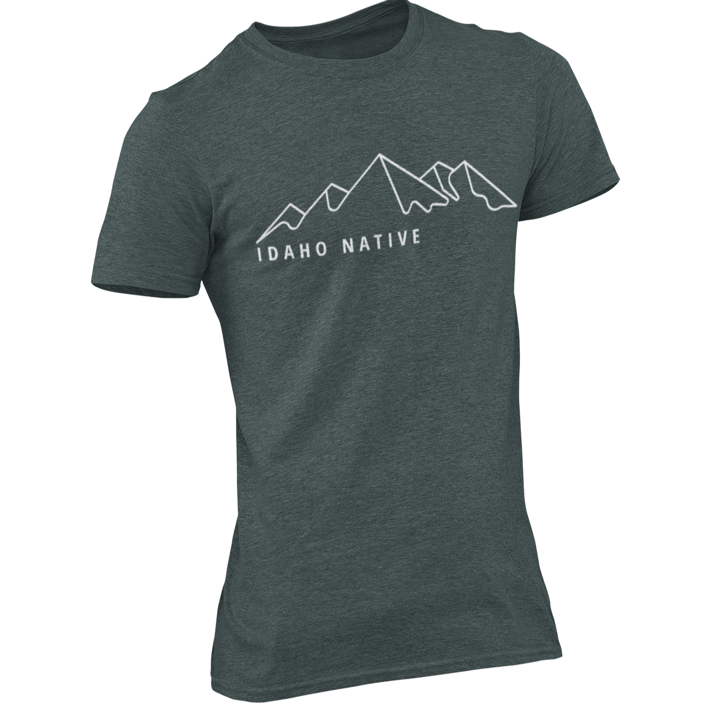 208 Supply Co Tees Small / Heather Forest Idaho Native Unisex Tee