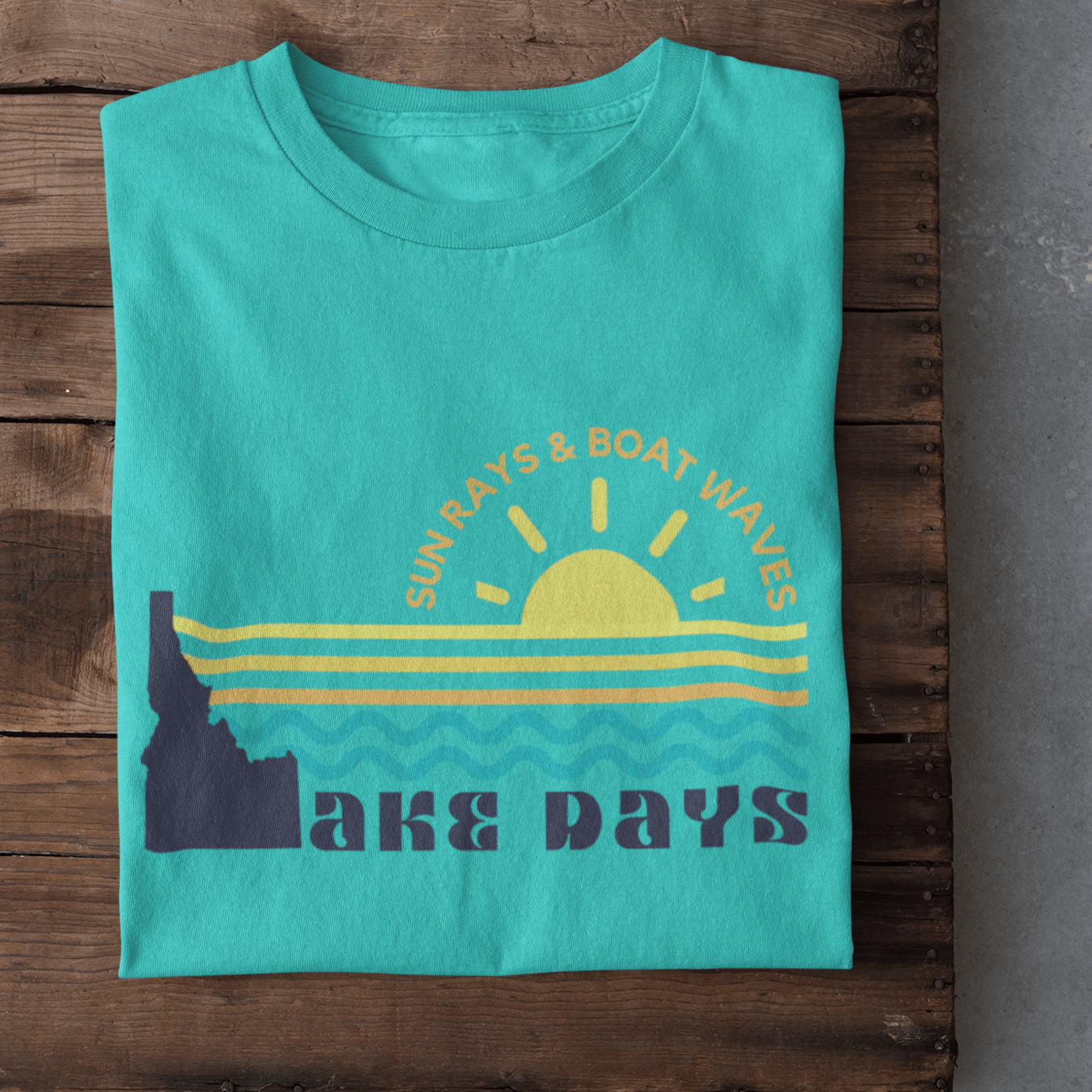 208 Supply Co Tees Small Lake Days Unisex Tee