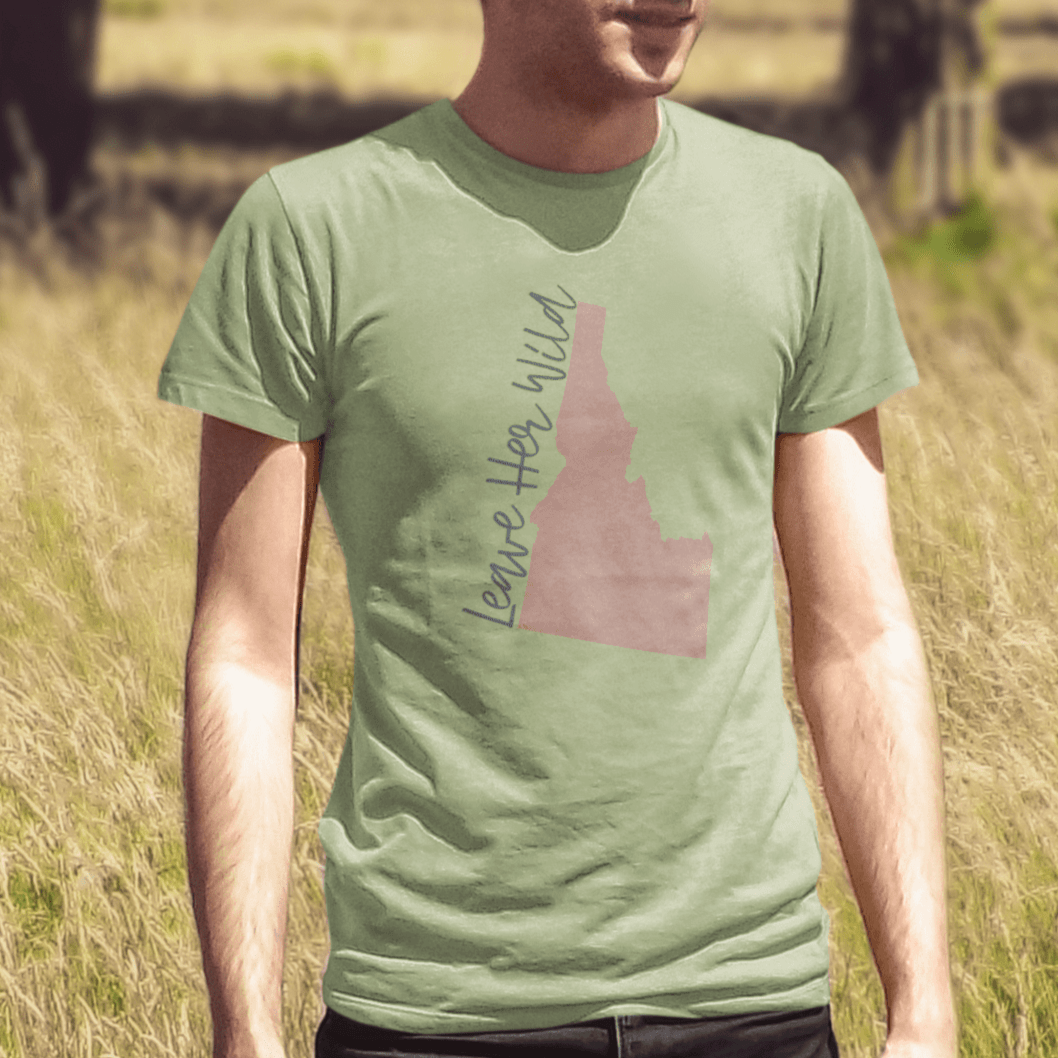 208 Supply Co Tees Leave Her Wild Unisex Tee