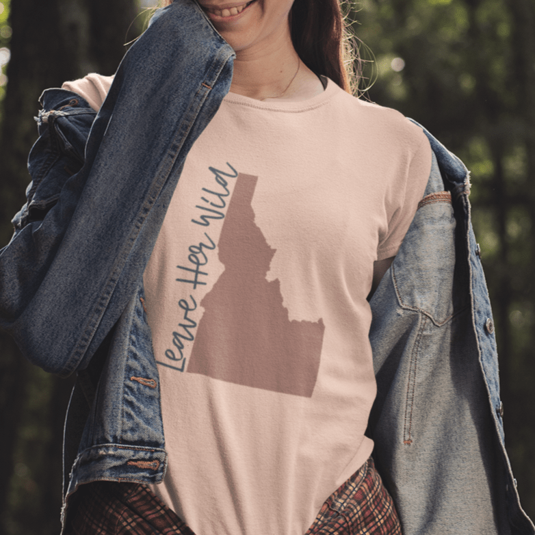 208 Supply Co Tees Leave Her Wild Unisex Tee