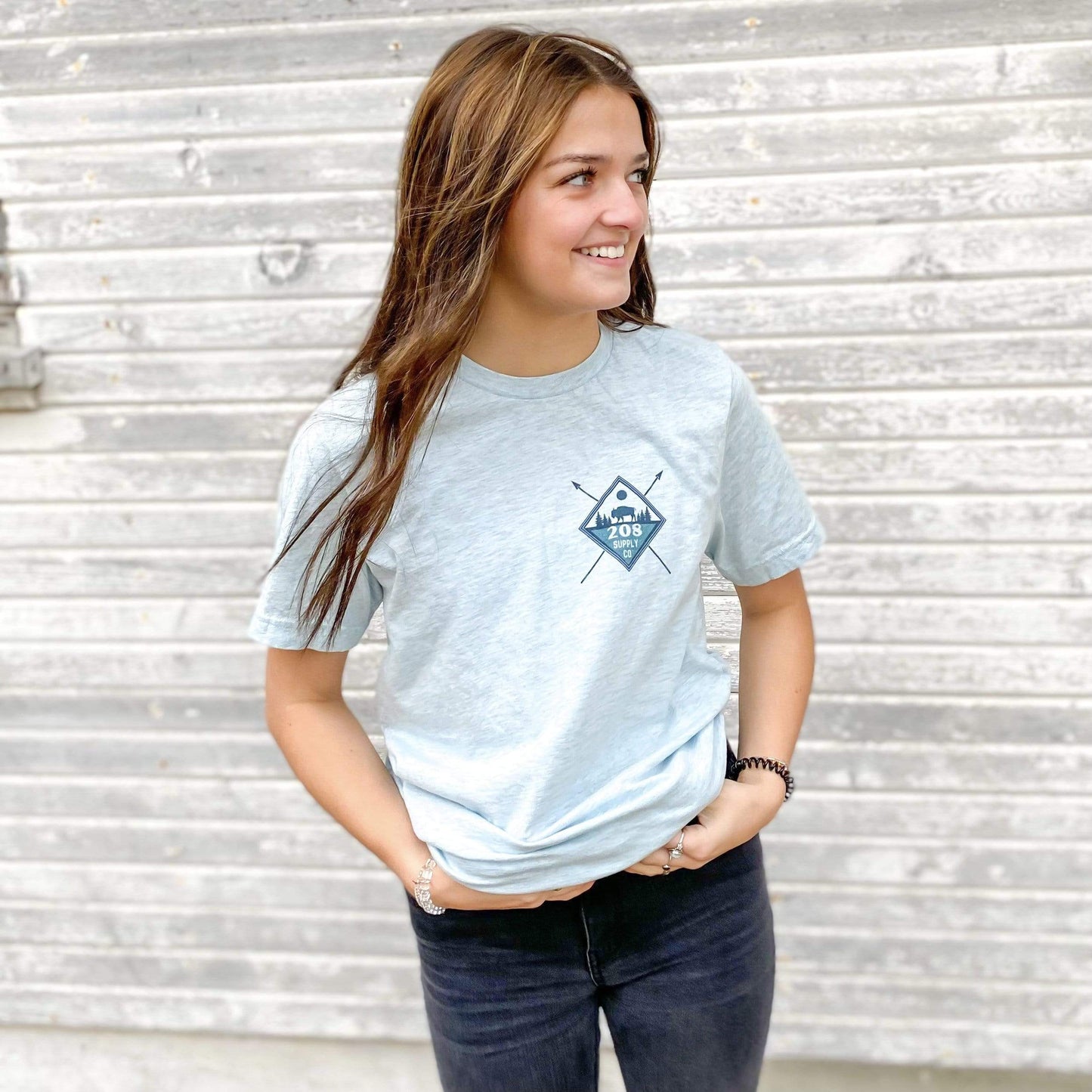 208 Supply Co Tees Ski Idaho Tee