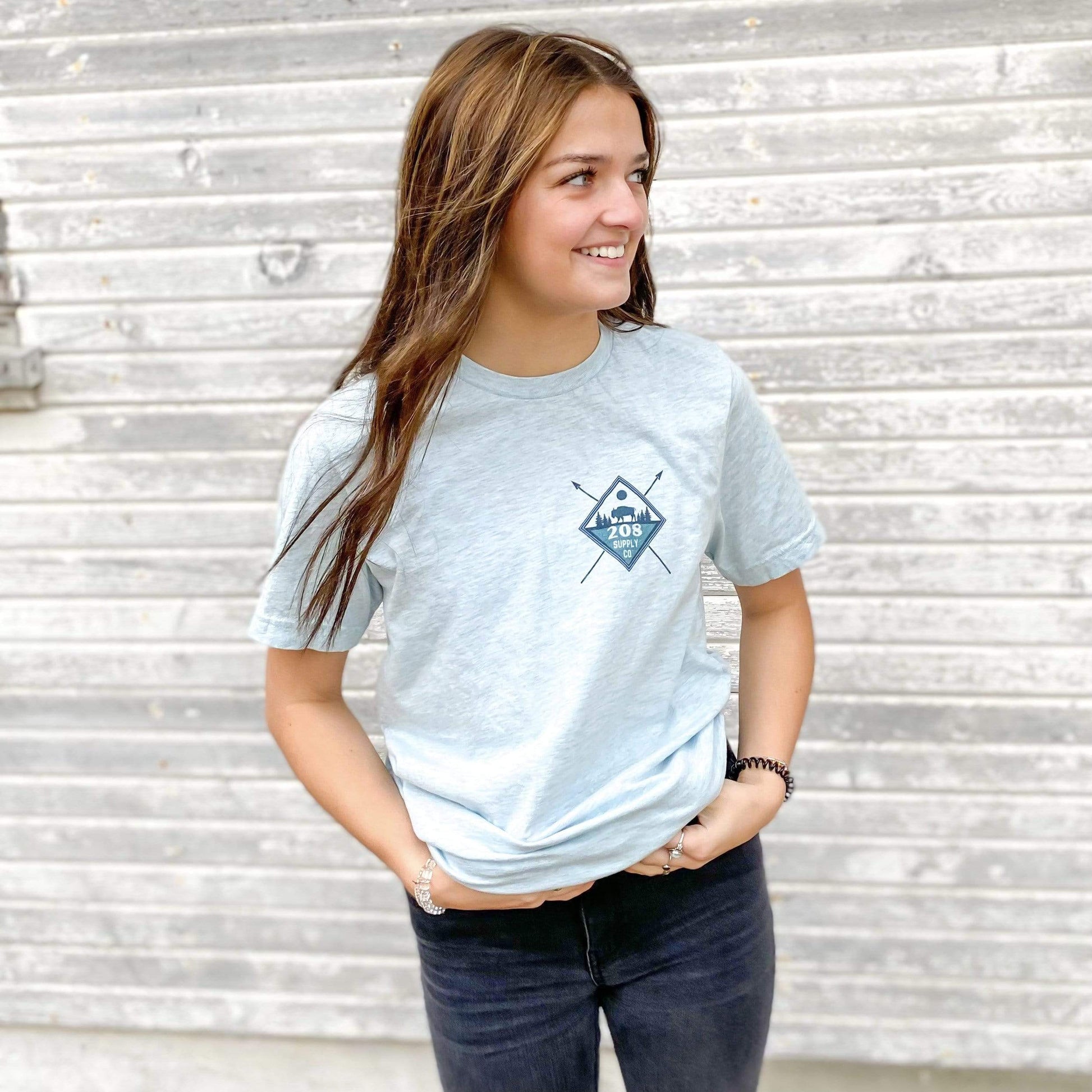 208 Supply Co Tees Ski Idaho Tee