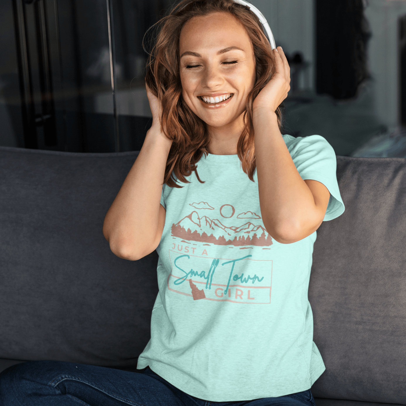 208 Supply Co Tees Small Town Girl Tee