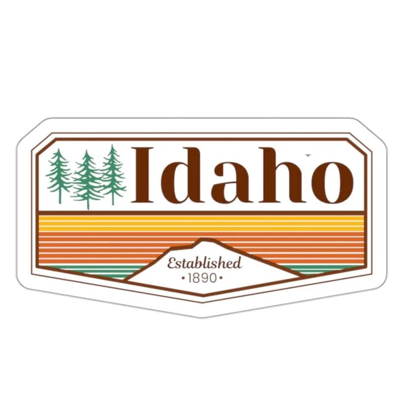 208 Supply Co Vintage Clearwater Sticker