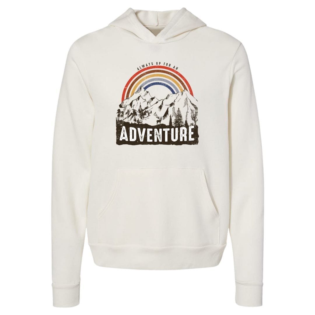 208 Supply Co Always Up For An Adventure Midweight Unisex Hoodie