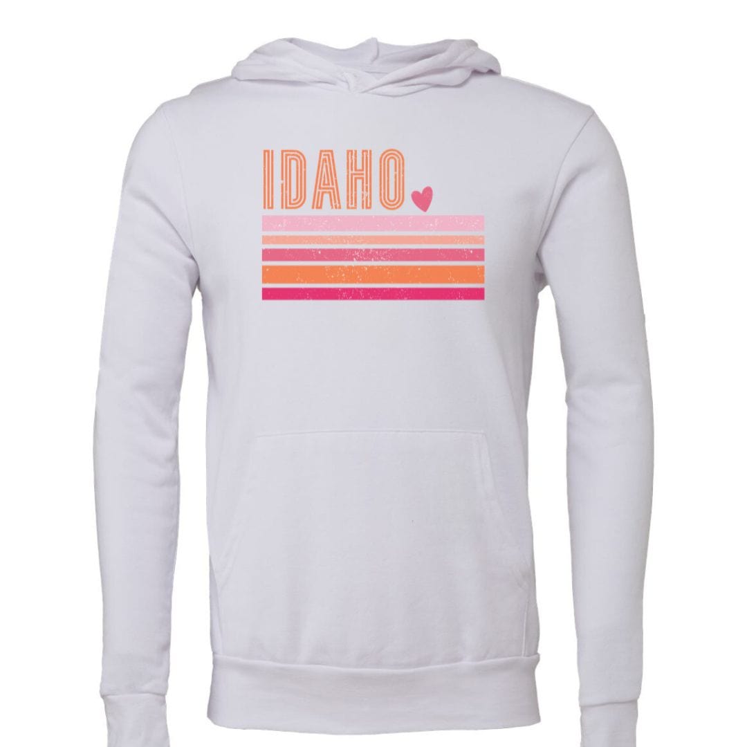 208 Supply Co Small / White Crushin On Idaho Unisex Midweight Hoodie