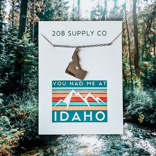 208 Supply Co Gift Idaho Necklace