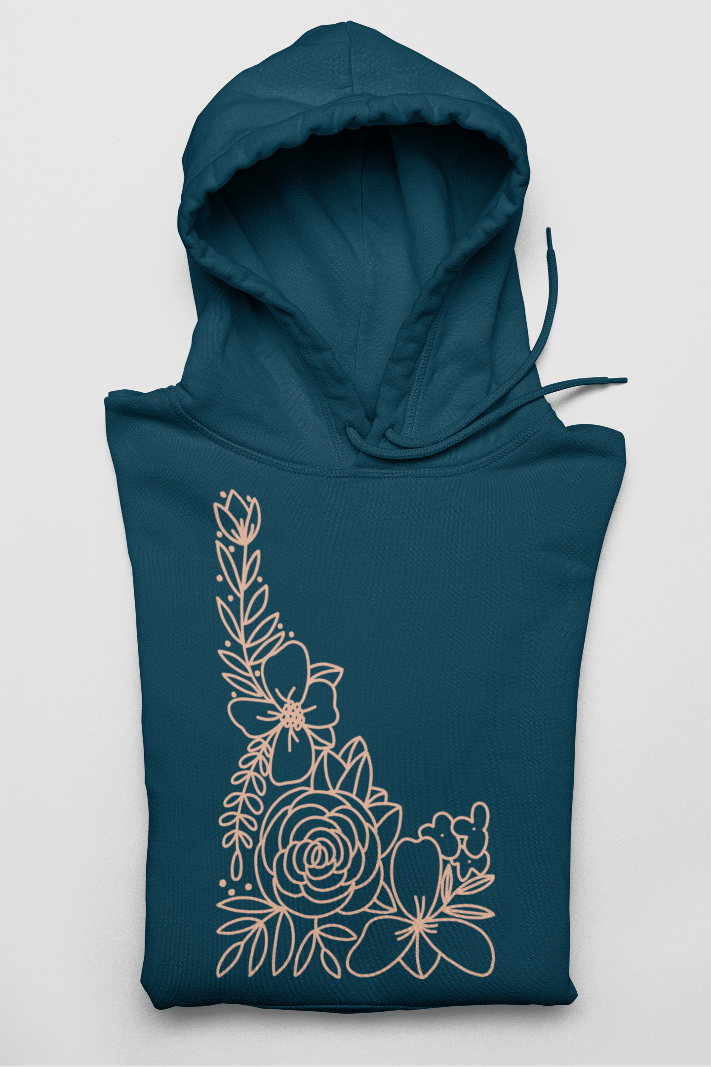 208 Supply Co Hoodie Atlantic / S Idaho Bloom