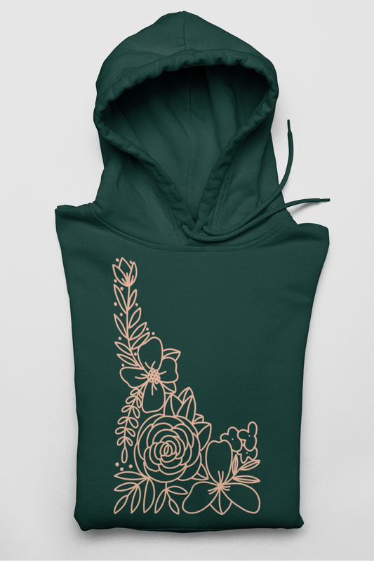 208 Supply Co Hoodie Forest / S Idaho Bloom