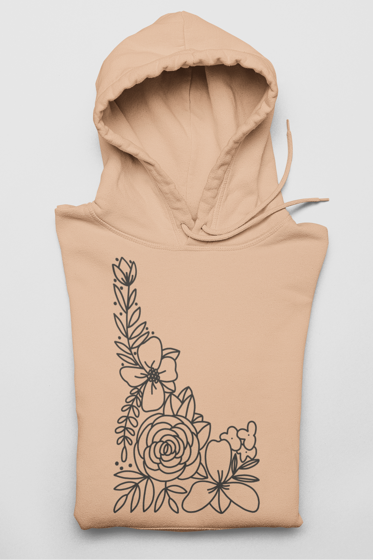 208 Supply Co Hoodie Peach / S Idaho Bloom