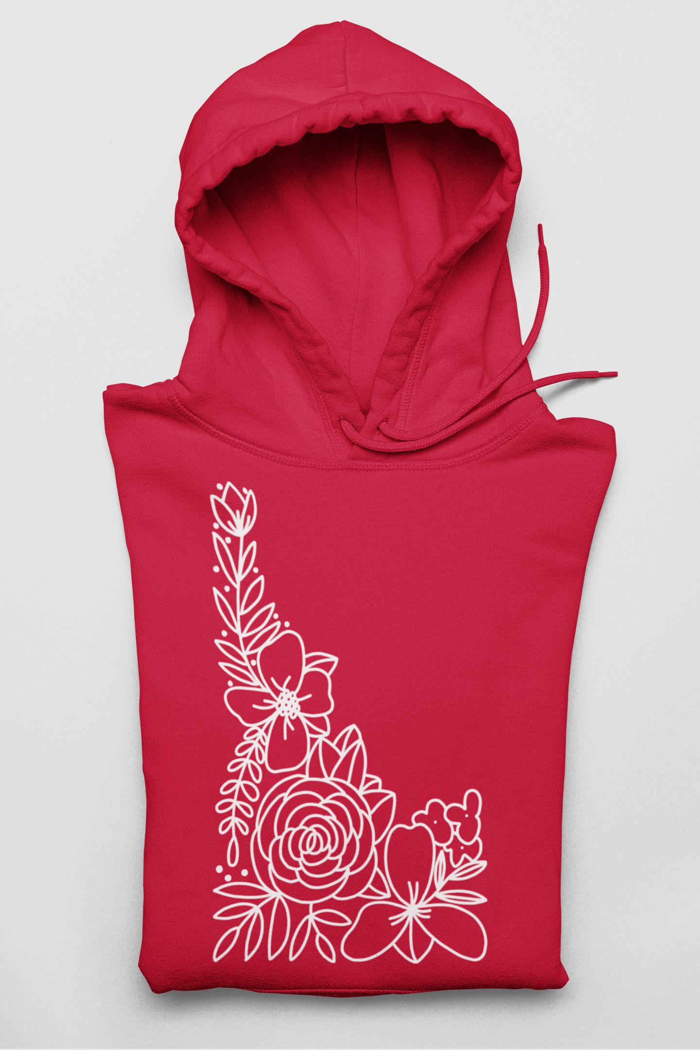 208 Supply Co Hoodie red / S Idaho Bloom