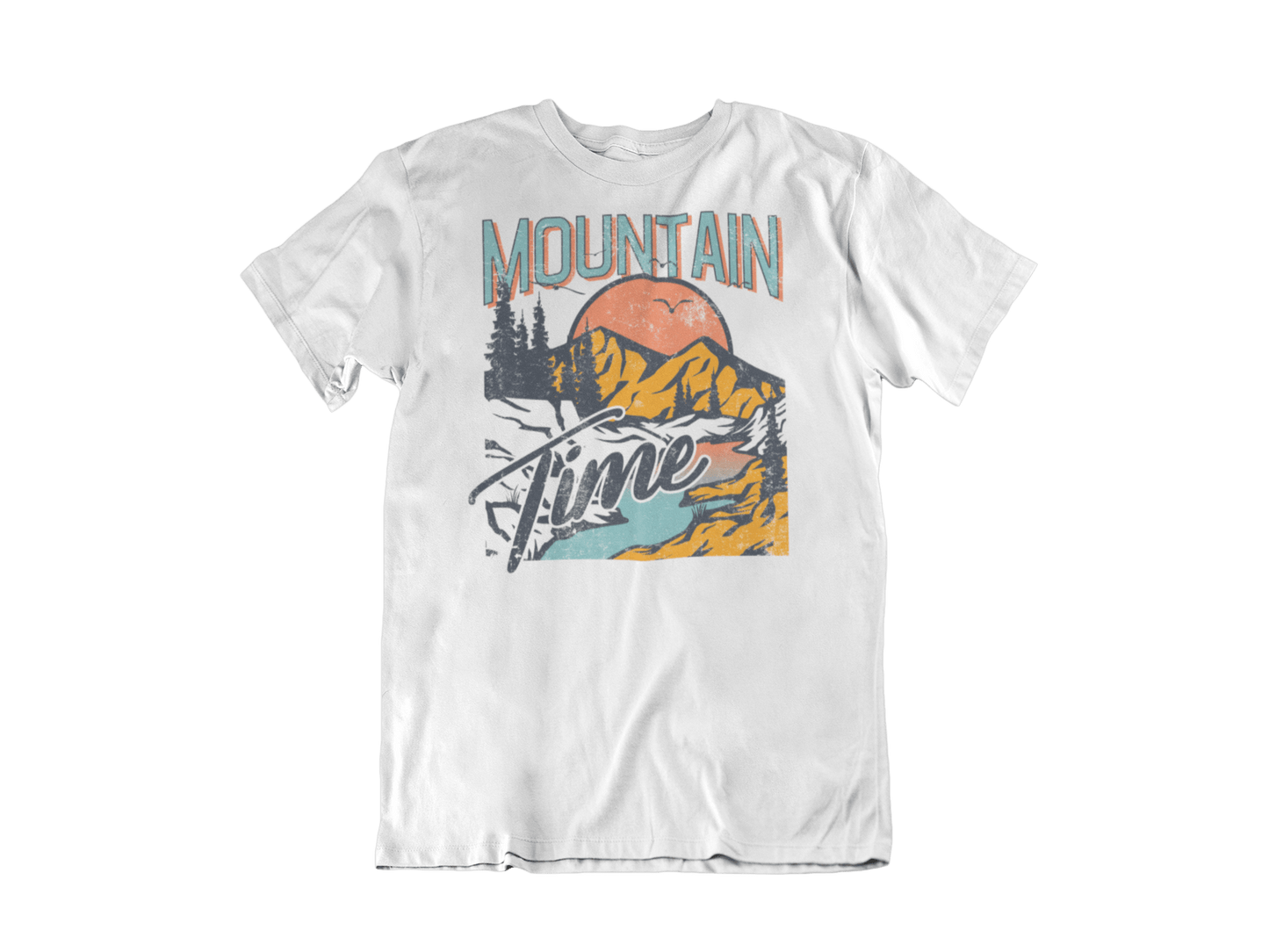 208 Supply Co T-Shirt XS / white Mountain Time