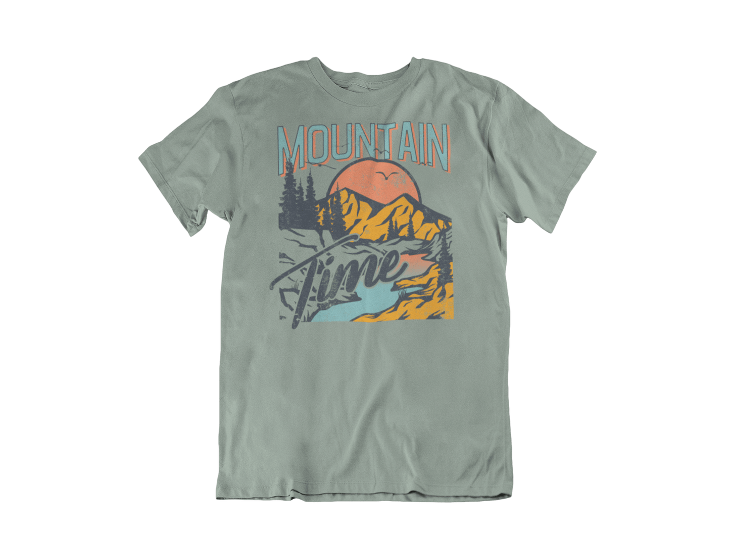 208 Supply Co T-Shirt XS / Sage Mountain Time