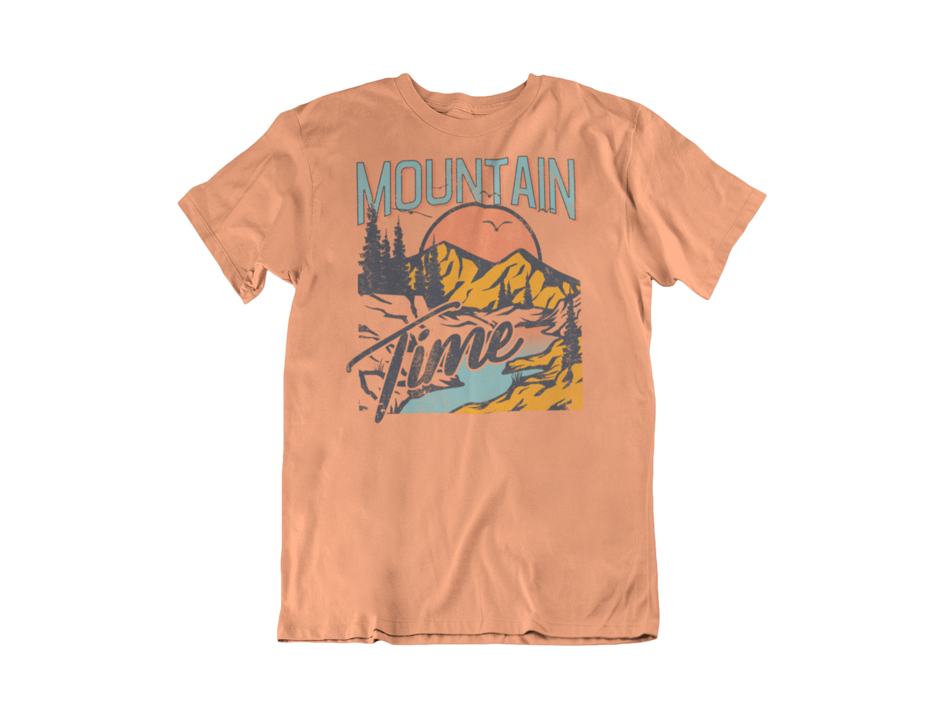 208 Supply Co T-Shirt XS / Terracotta Mountain Time