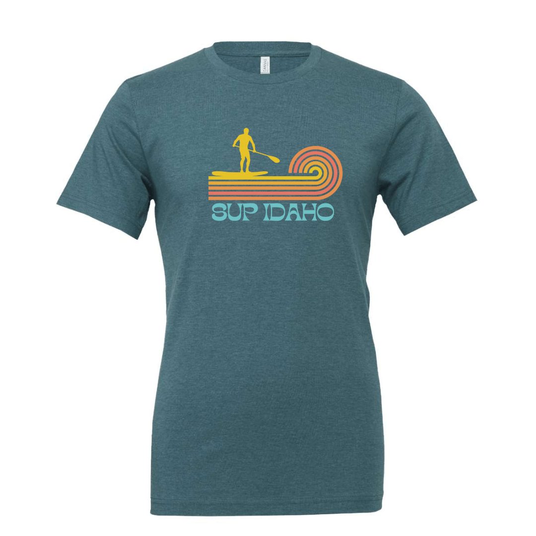 208 Supply Co T-shirt Small / Heather Deep Teal SUP Idaho Unisex Tee