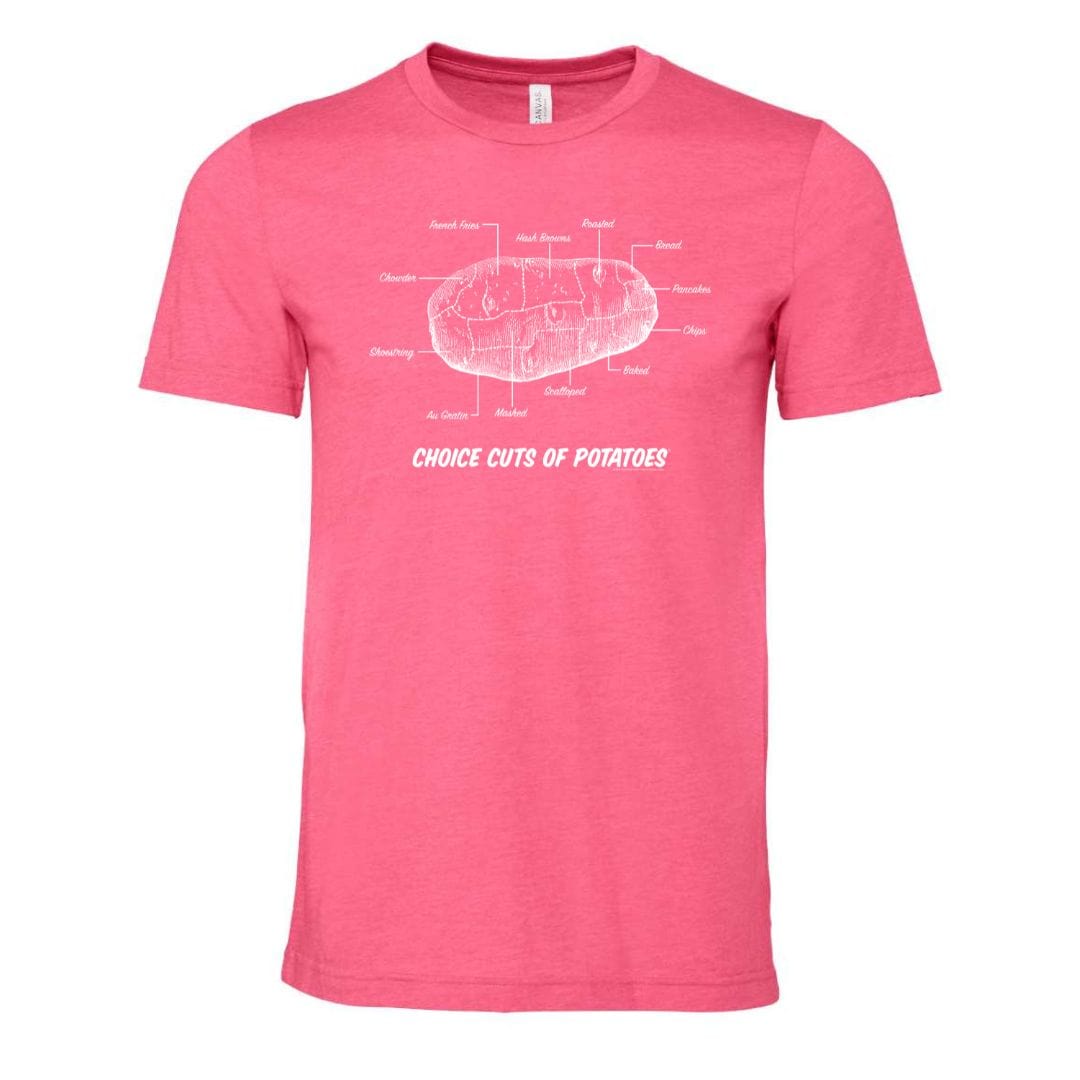 208 Supply Co Tees Small / Heather Charity Pink Idaho Choice Cuts Unisex Tee