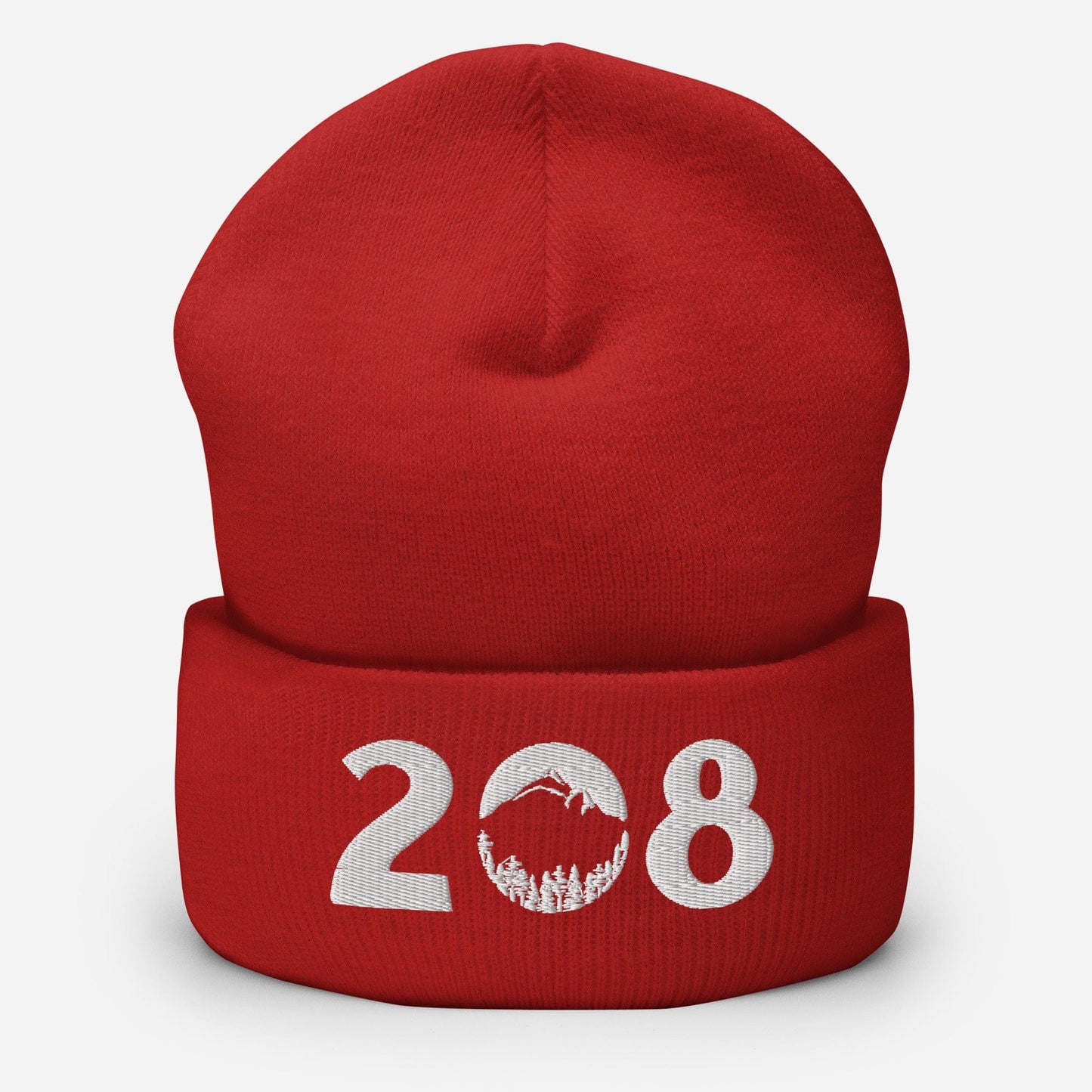 208 Supply Co Red 208 Signature Beanie