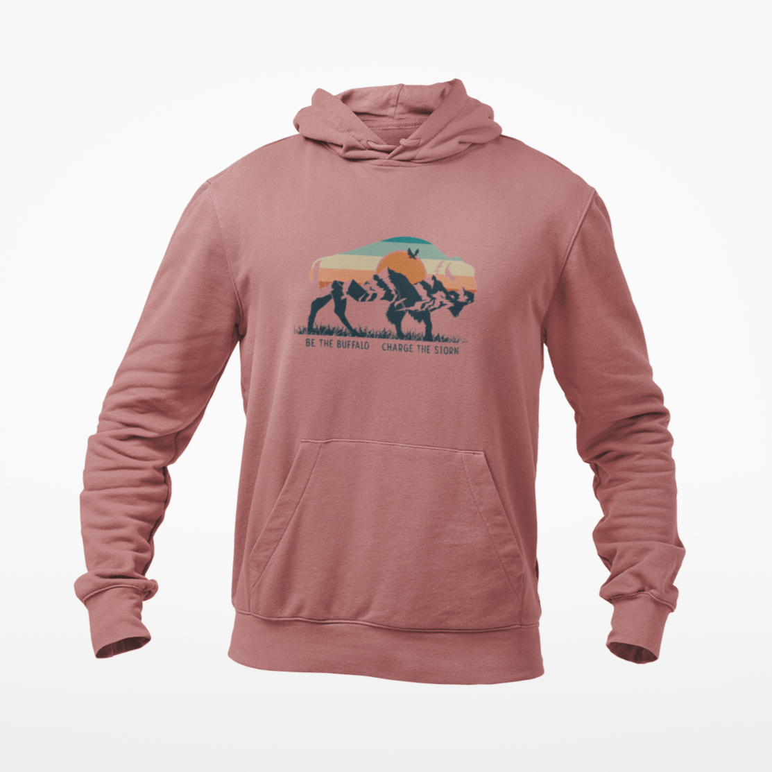 Be The Buffalo Unisex Youth Midweight Hoodie