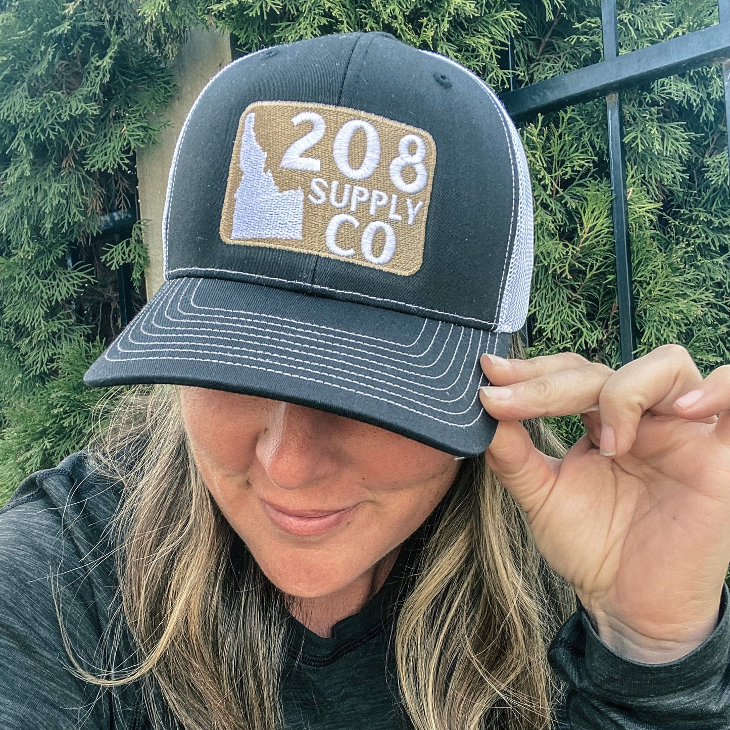 208 Supply Co Hat Black/White 208 Supply Co Hat
