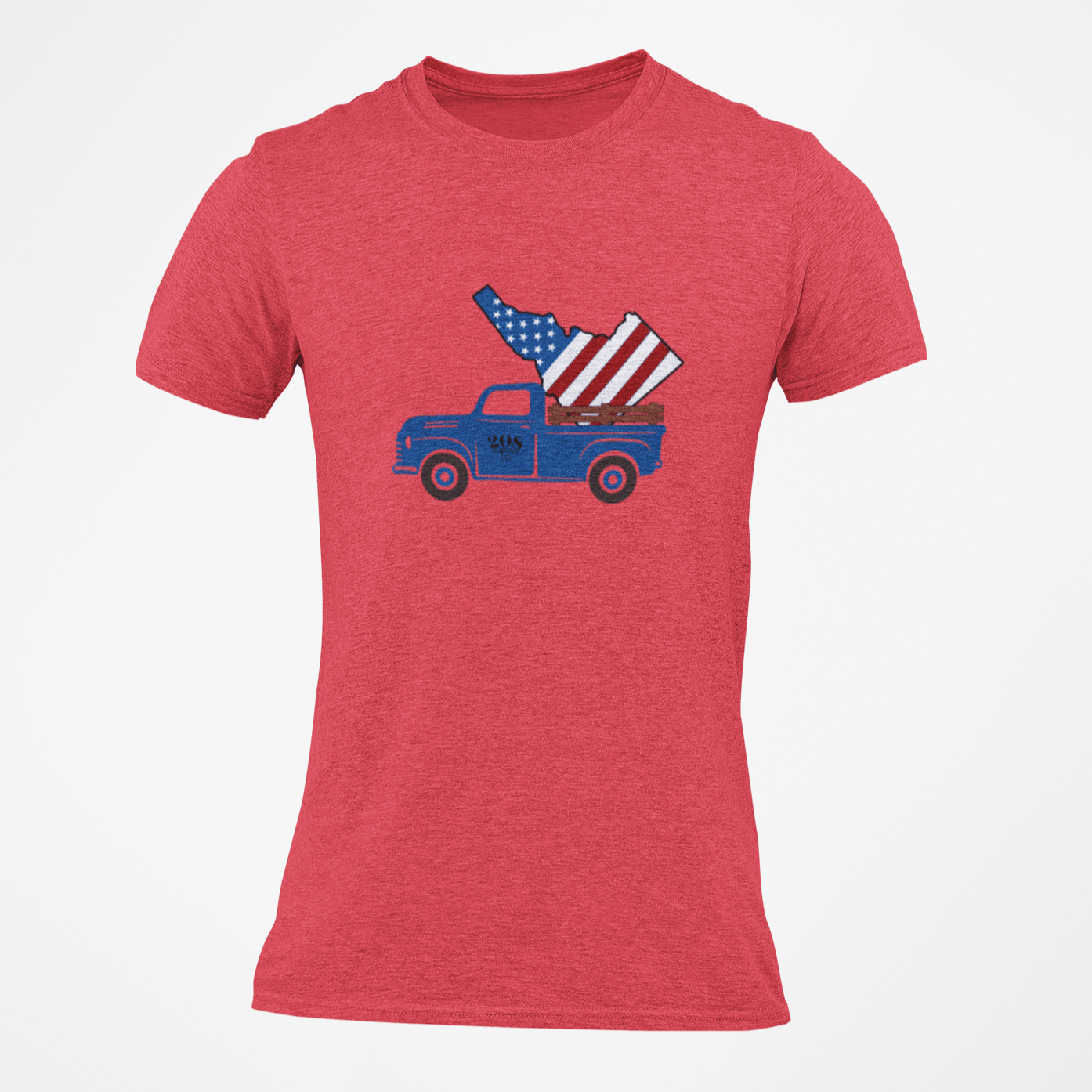 208 Supply Co Home Of The Brave Unisex Tee