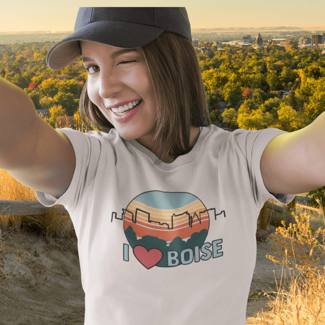 208 Supply Co I ❤️ Boise Unisex Tee