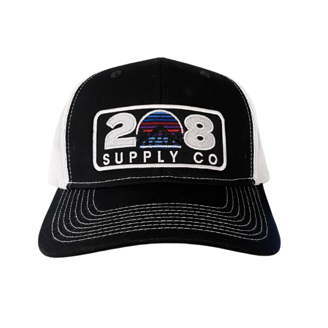208 Supply Co Black/White Idaho Sunset Hat