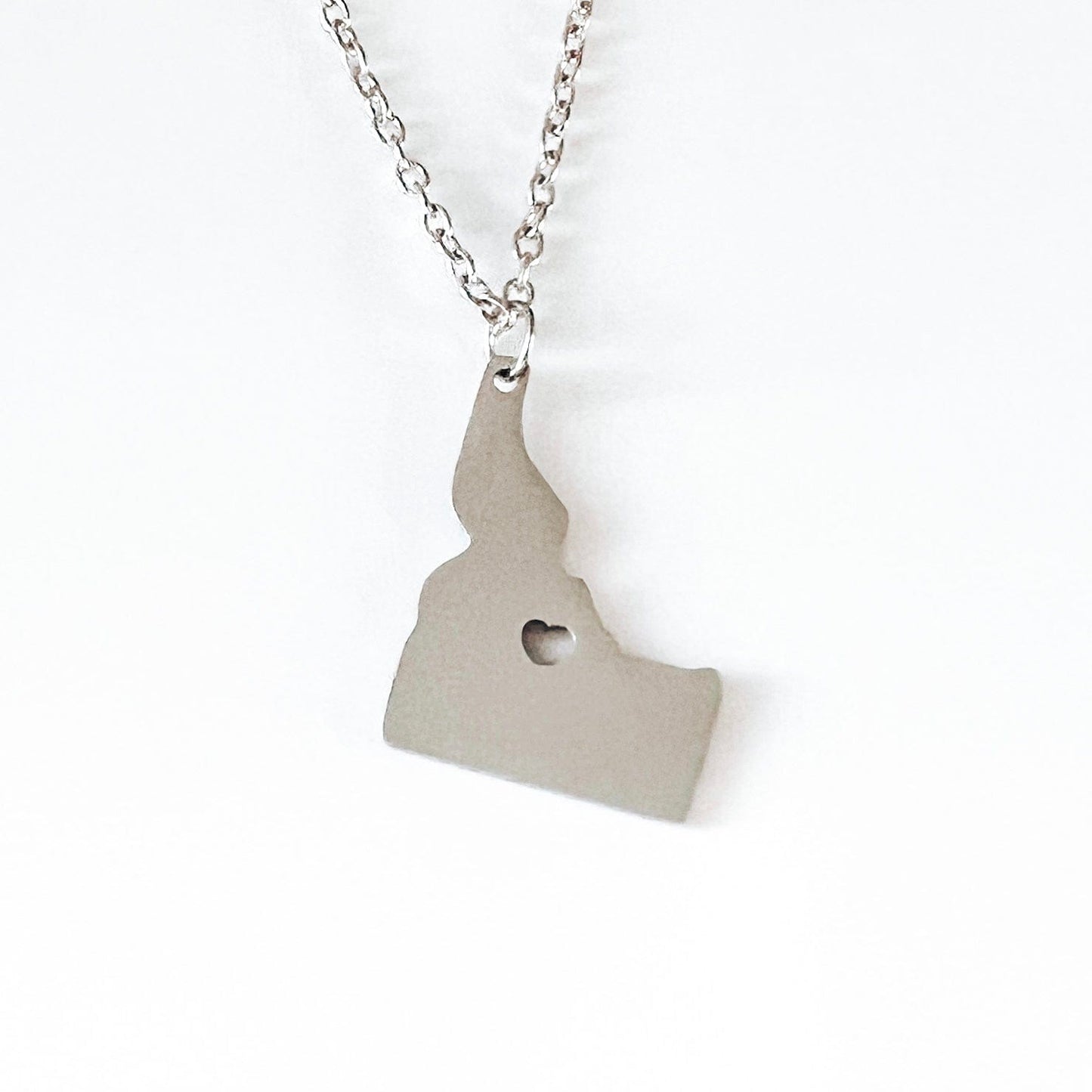 208 Supply Co Jewelry Stainless Steel Idaho Necklace