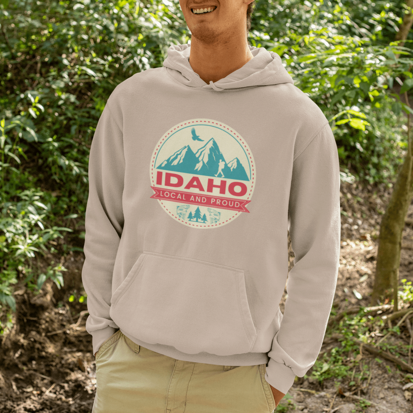 208 Supply Co Local & Proud Unisex Midweight Hoodie