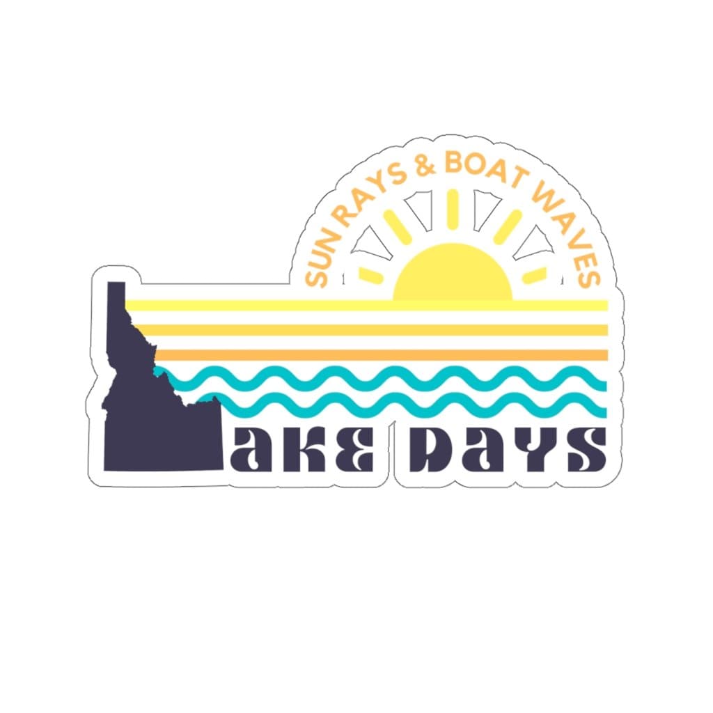 208 Supply Co Paper products Lake Days Sticker