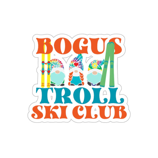 208 Supply Co Stickers Bogus Troll Ski Club Sticker