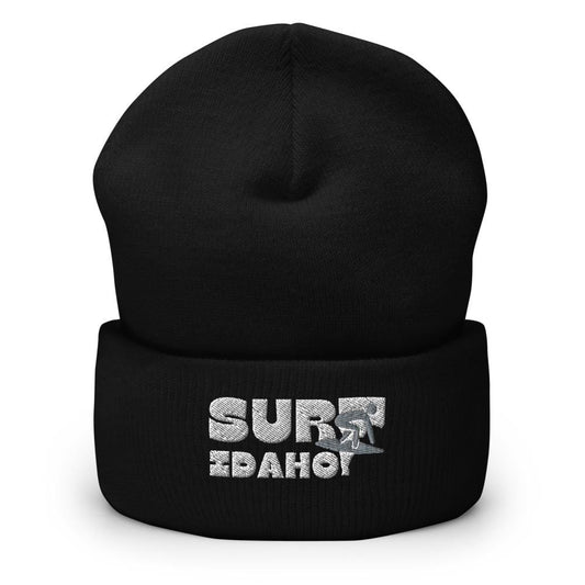 208 Supply Co Black Surf Idaho Beanie