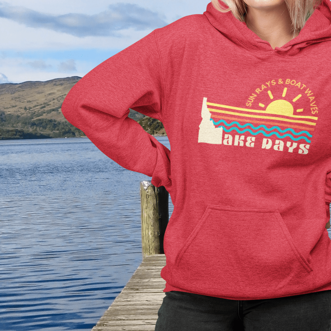 208 Supply Co sweatshirts Lake Days Unisex Premium Hoodie