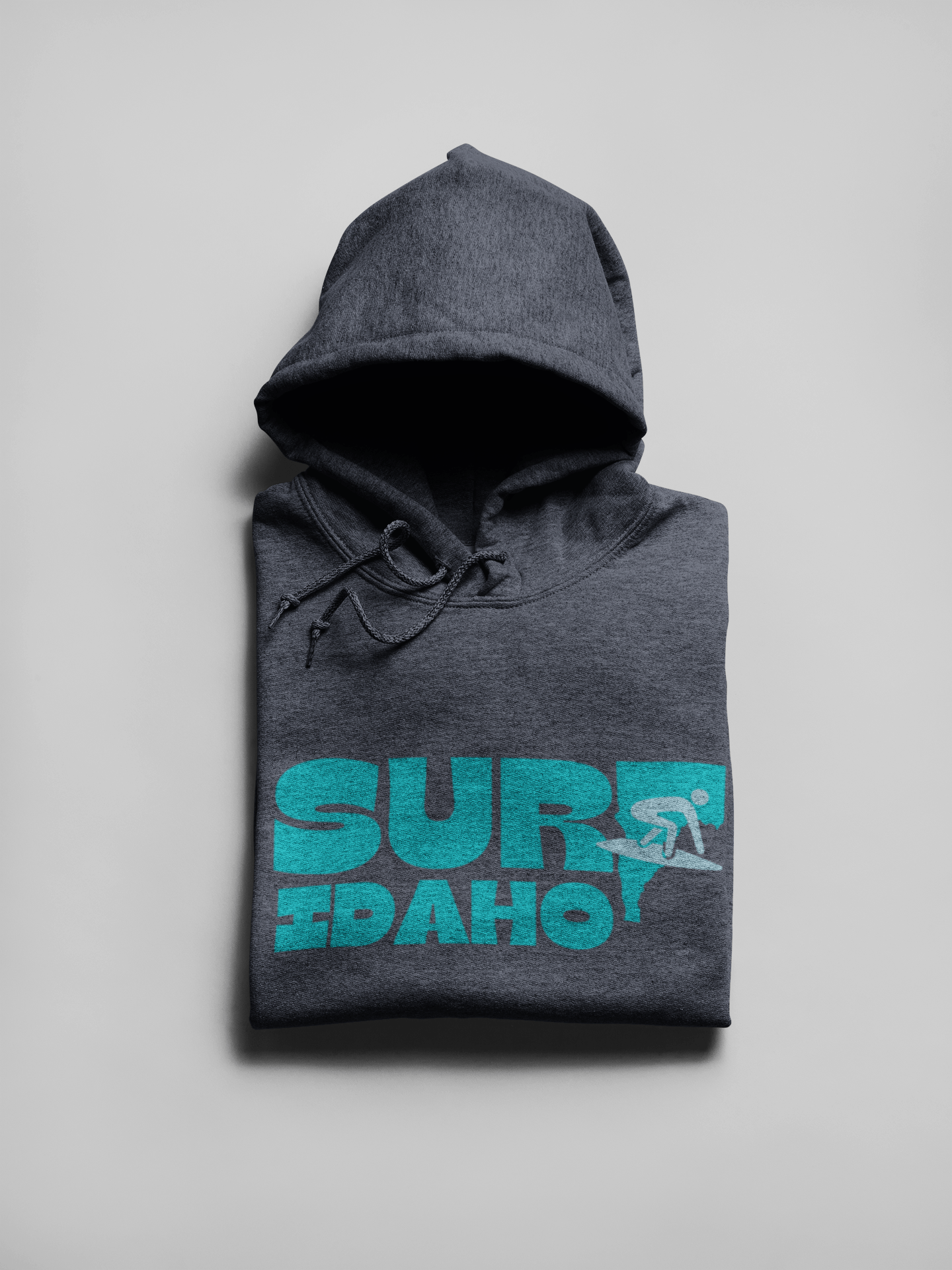 208 Supply Co sweatshirts Small / Heather Navy Surf Idaho Unisex Premium Hoodie