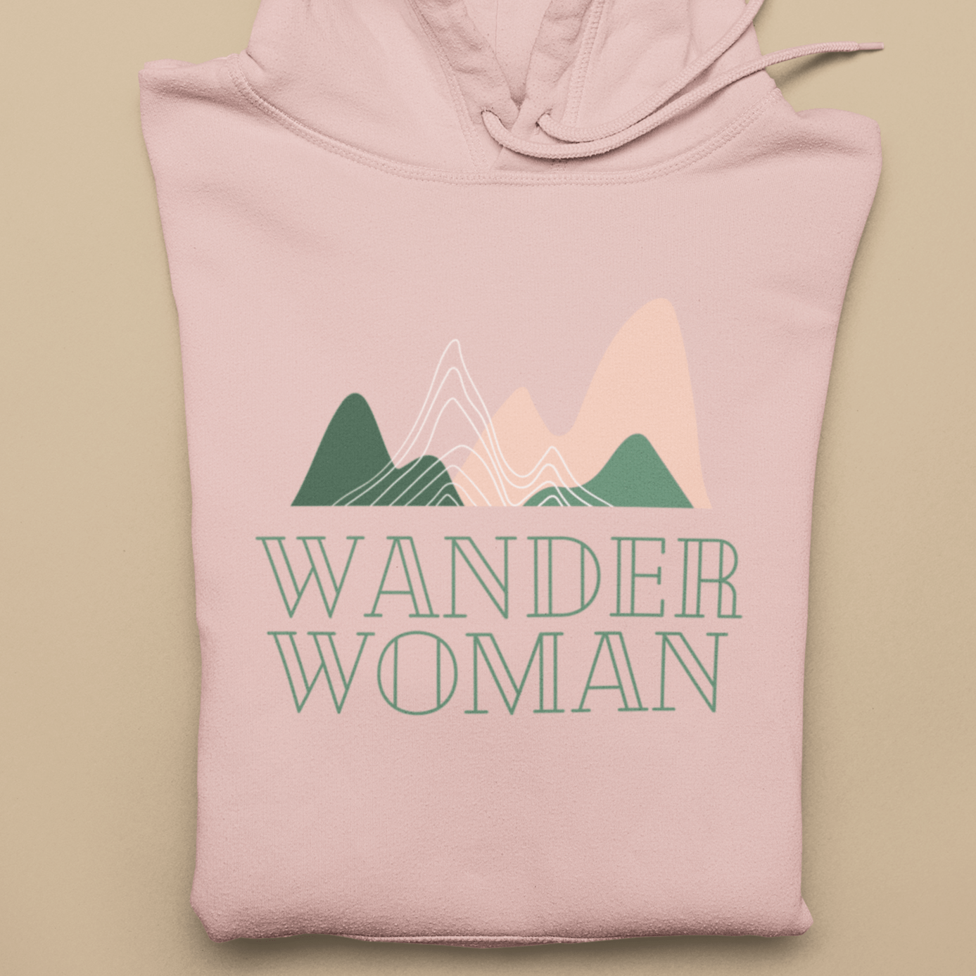 208 Supply Co sweatshirts Small / Heather Peach Wander Woman Unisex Premium Hoodie