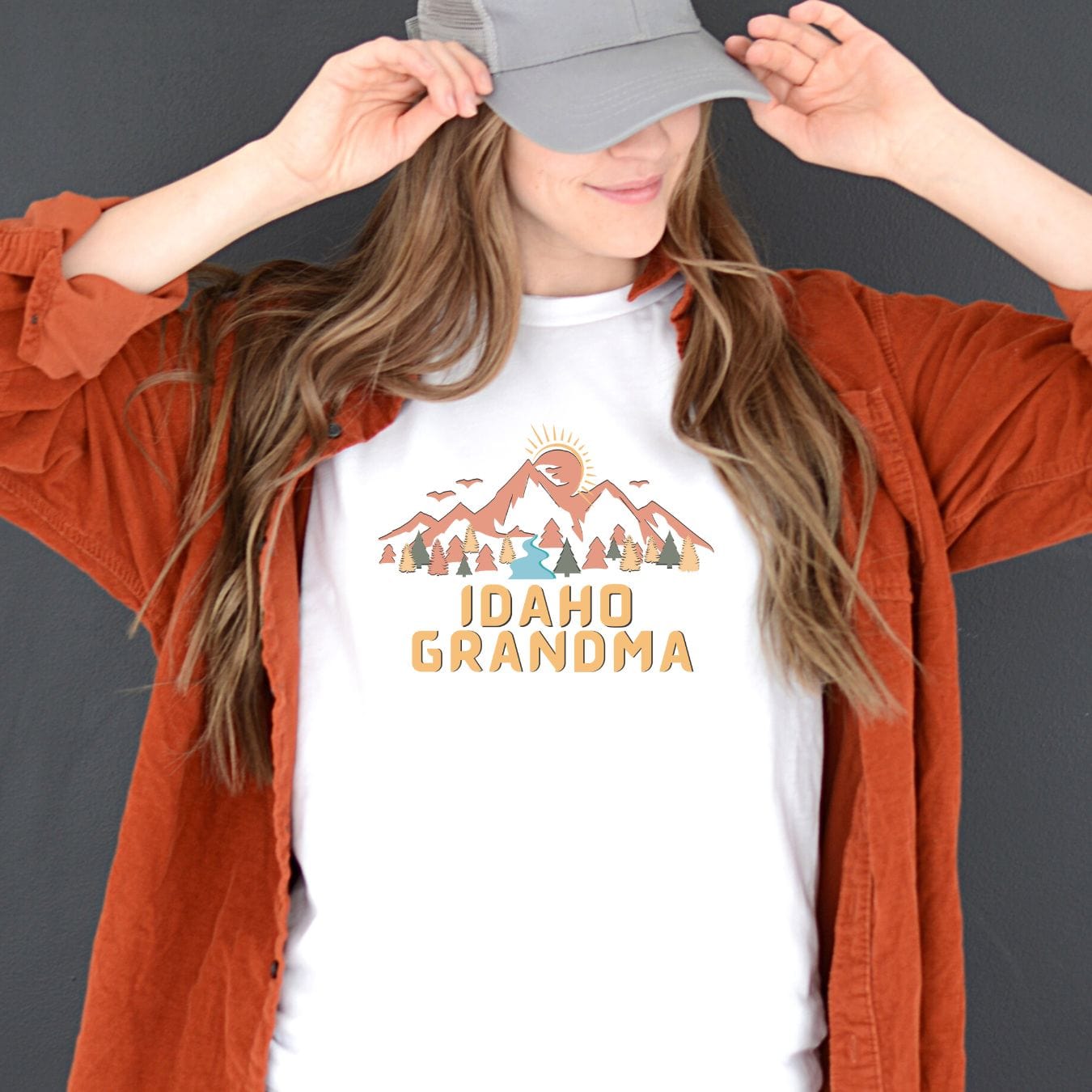 208 Supply Co T-shirt Small Idaho Mountain Grandma Unisex Tee