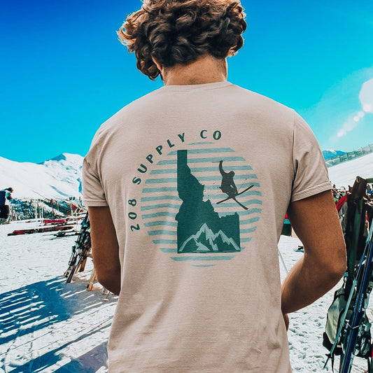 208 Supply Co Tees Ski Idaho Tee