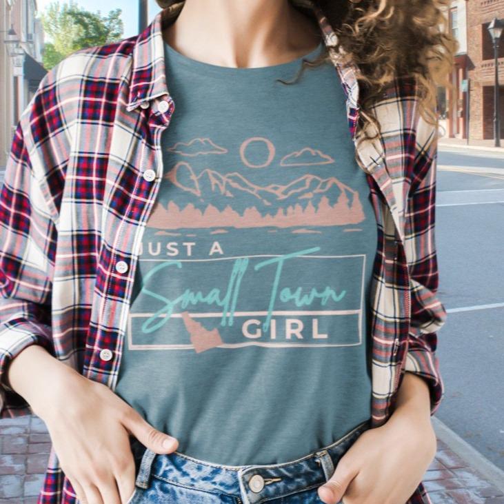208 Supply Co Tees Small Town Girl Tee