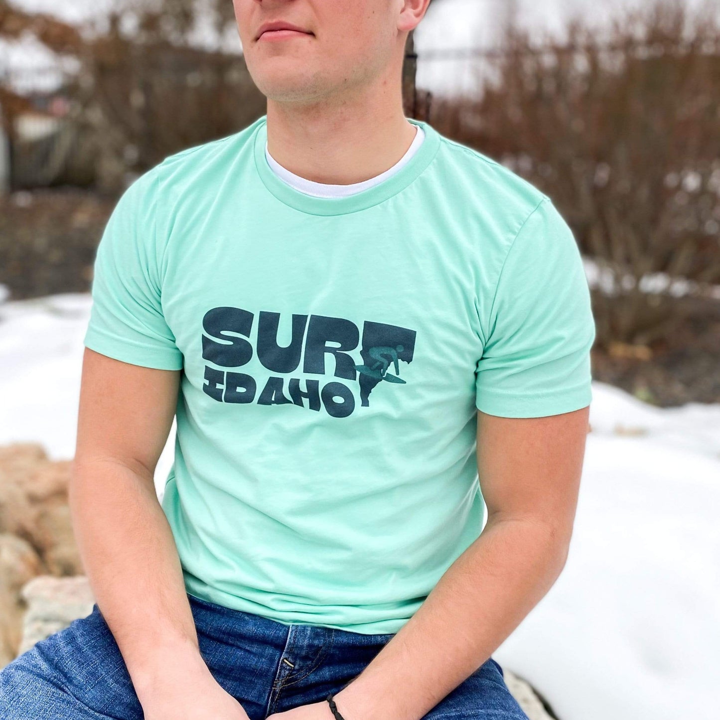 208 Supply Co tees Surf Idaho Unisex Tee