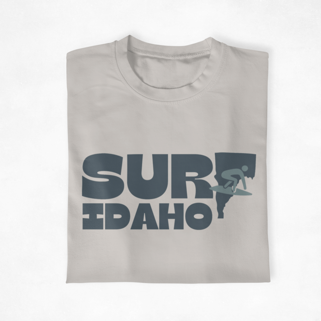 208 Supply Co tees Small / Cool Grey Surf Idaho Unisex Tee
