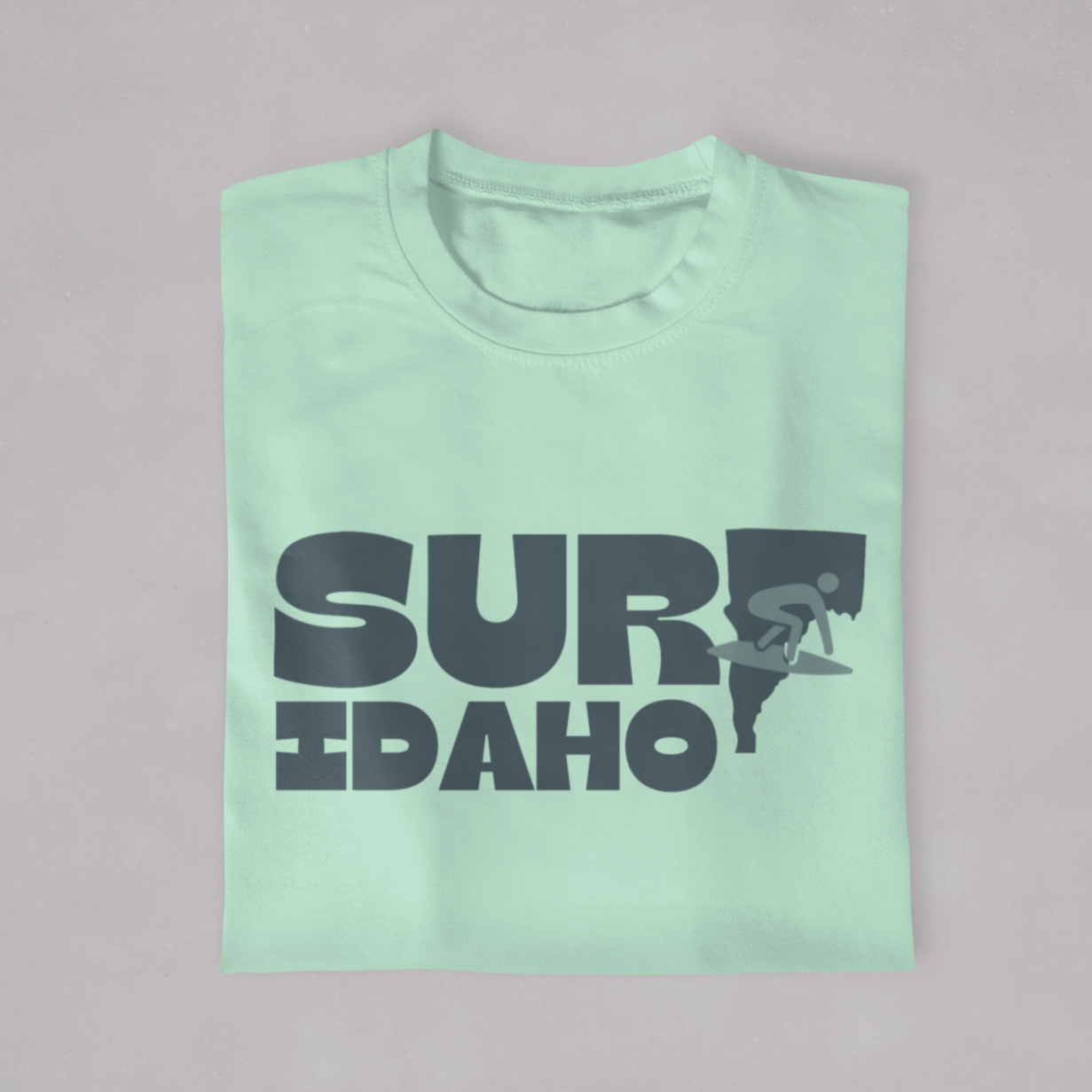 208 Supply Co tees Small / Mint Surf Idaho Unisex Tee