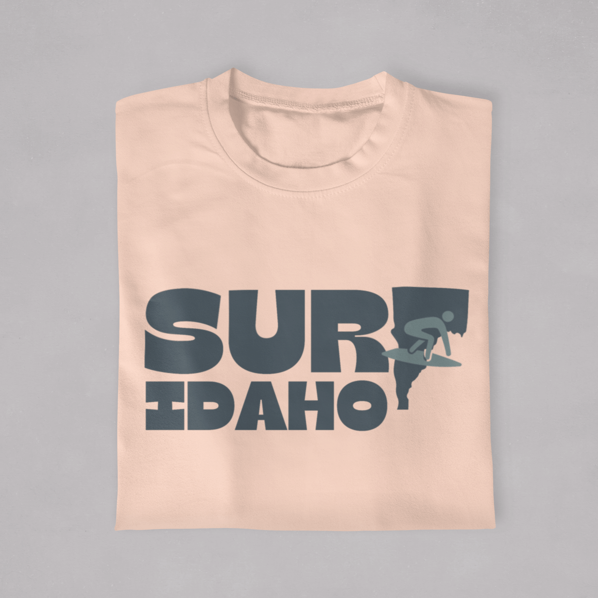 208 Supply Co tees Small / Heather Peach Surf Idaho Unisex Tee